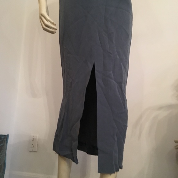 {New} Jones New York Petite silk midi dress 👗 - Picture 7 of 8